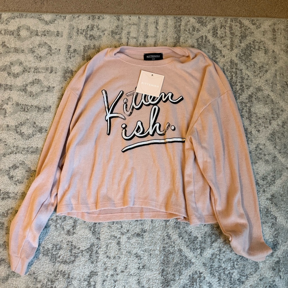 Kittenish crop top! Brand new, with tags!